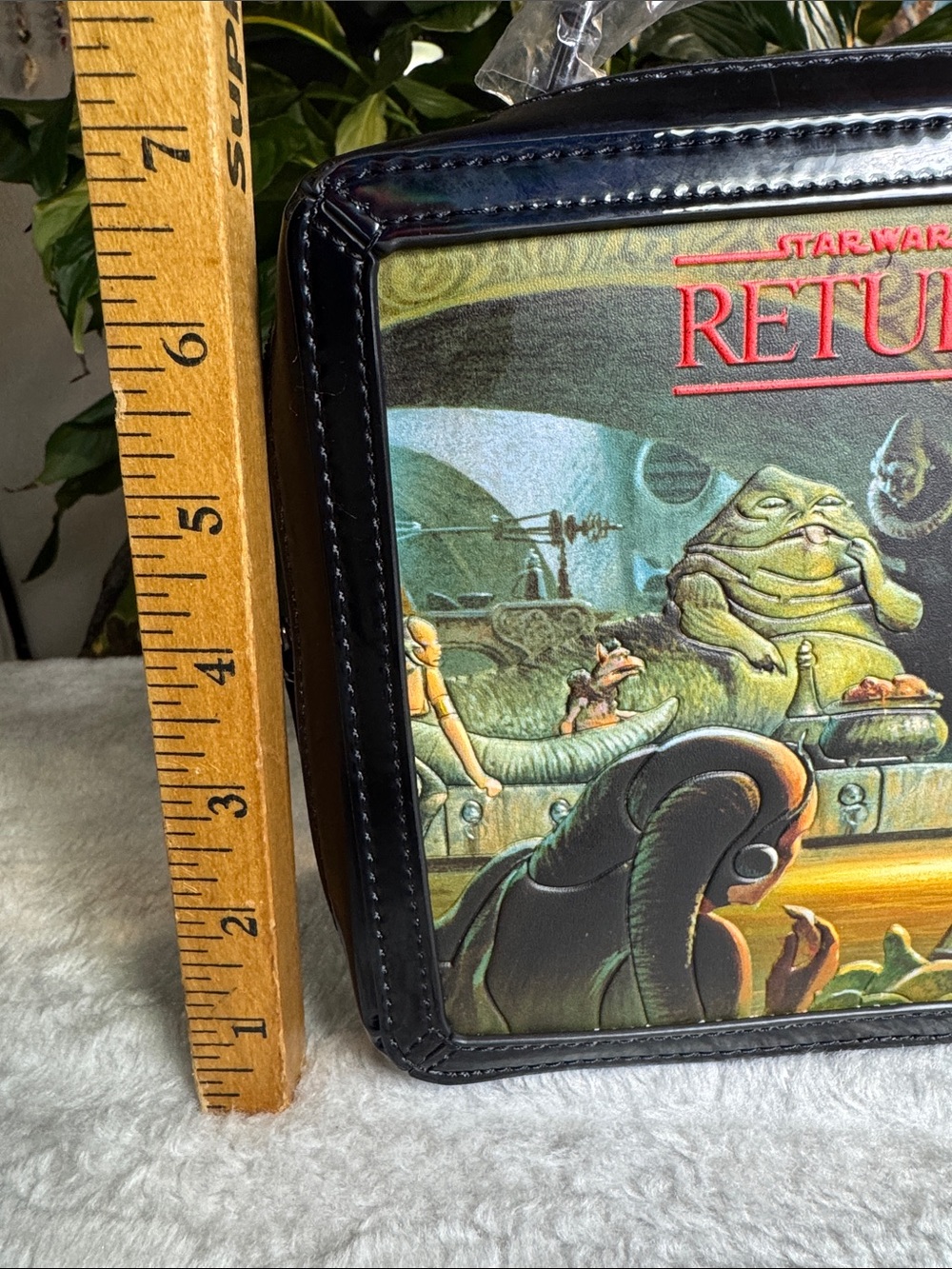 Loungefly Star Wars "Return Of The Jedi" Crossbody Bag/Lunchbox - Picture 4 of 13